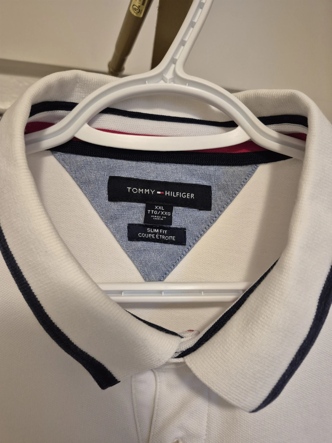 Tommy Hilfiger White Polo Shirt XXL - photo 2