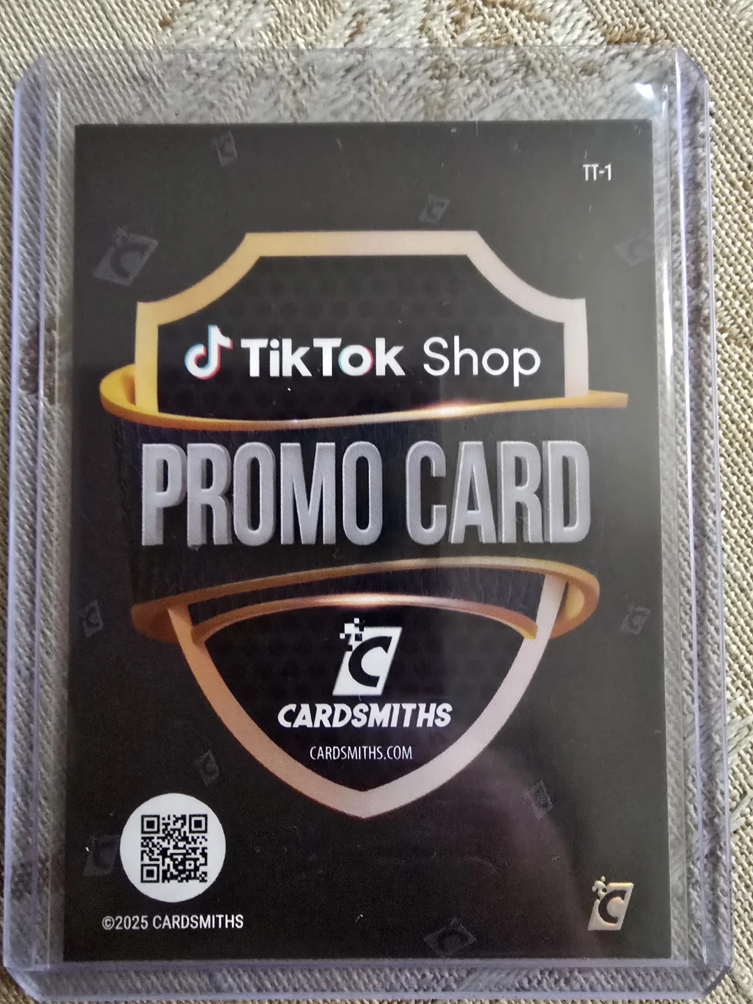 Cardsmiths Promo Card - TikTok Shop Bitcoin - photo 2