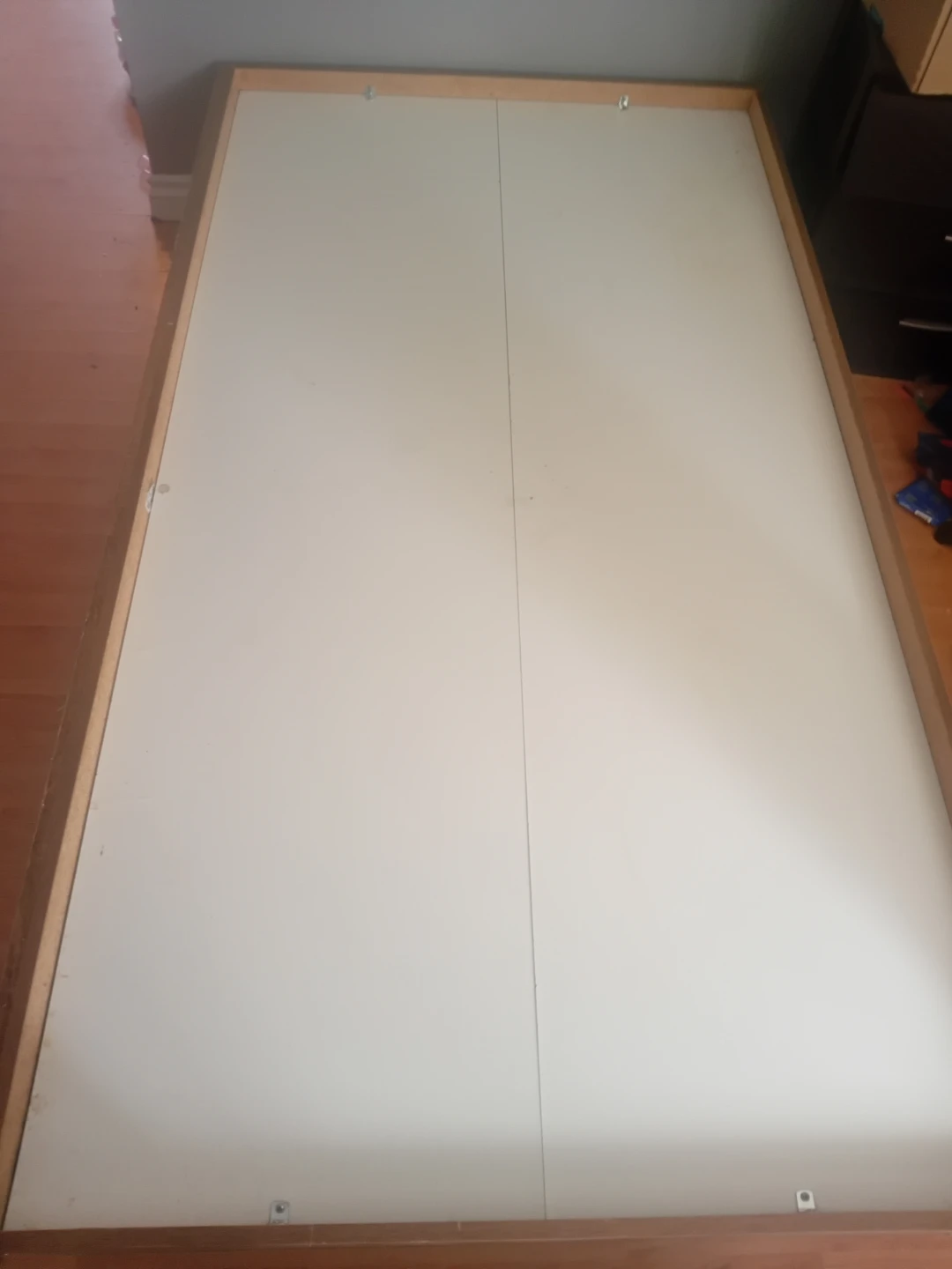 Wooden Bed Frame with Headboard Storage and Drawers - photo 3