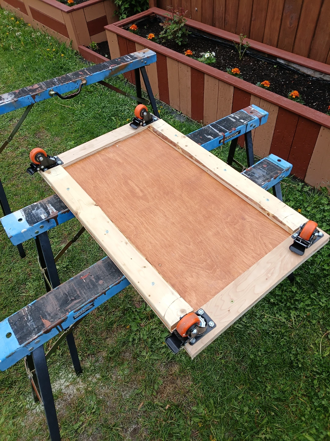 DIY Rolling Platform with Casters - photo 2