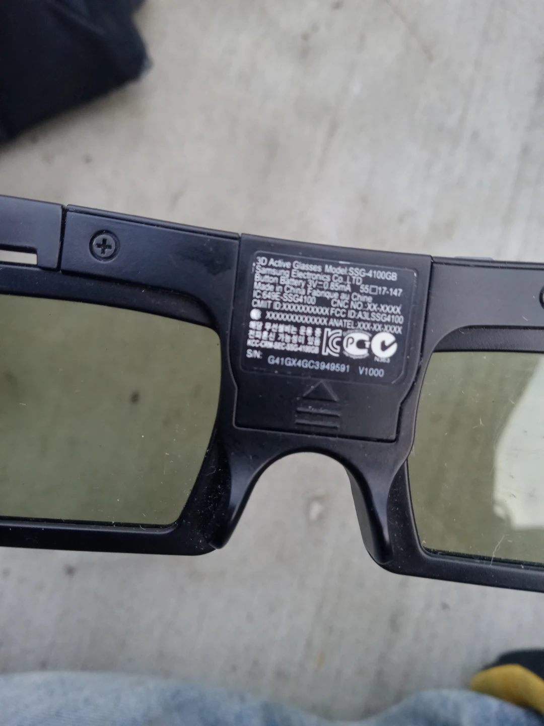 Samsung 3D Active Glasses SSG-4100GB - photo 2