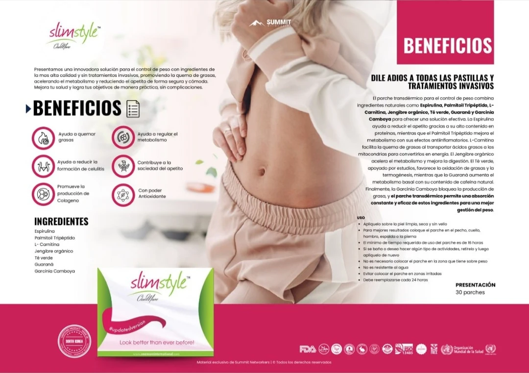 Slimstyle Transdermal Weight Management Patches - 30 Count