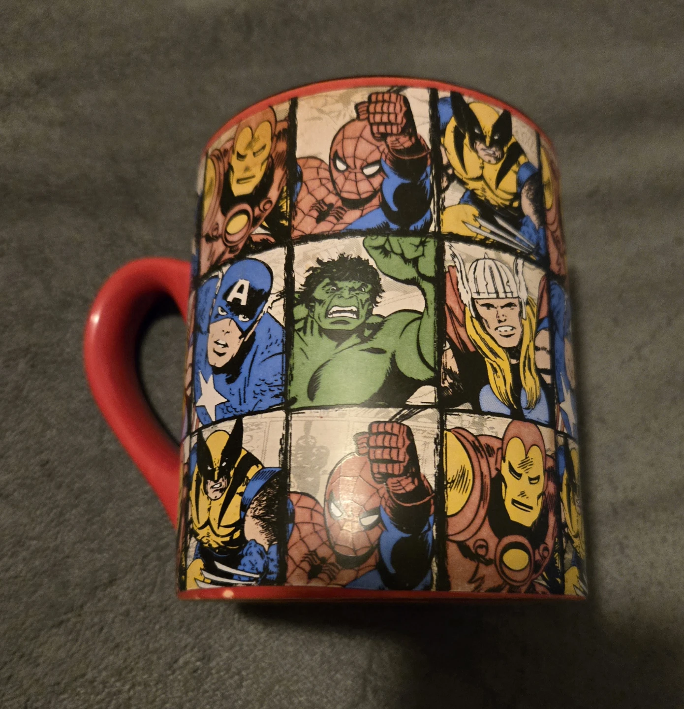 Marvel superheroes mug ⚽️