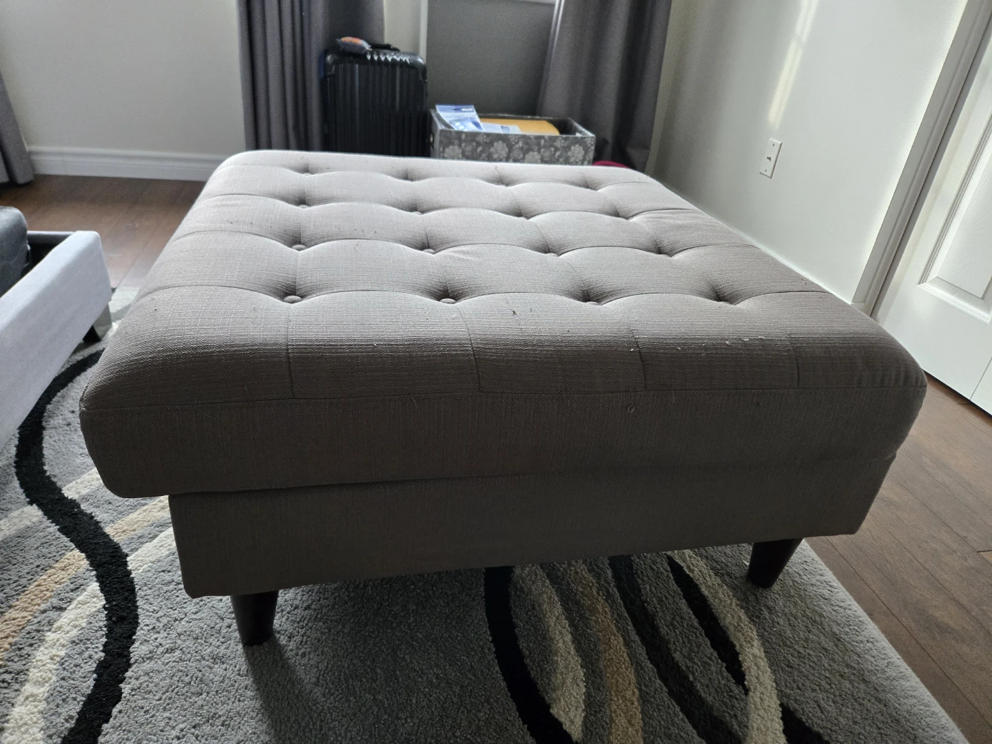 Tufted Ottoman Footstool