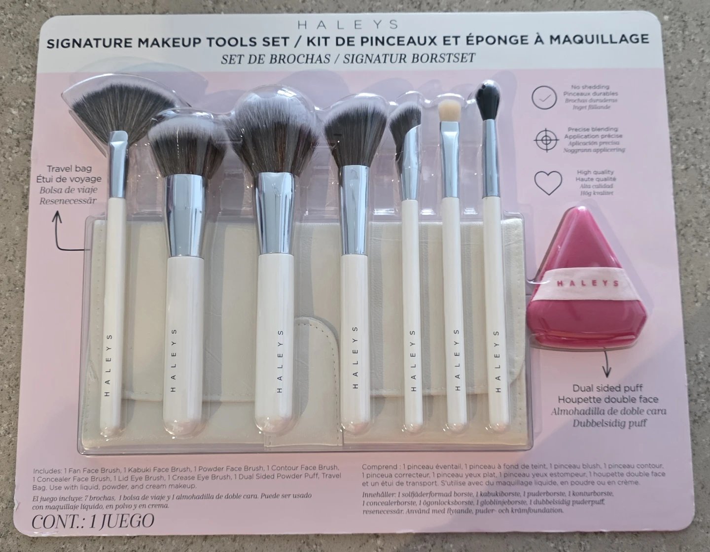 HALEYS Signature Makeup Tools Set