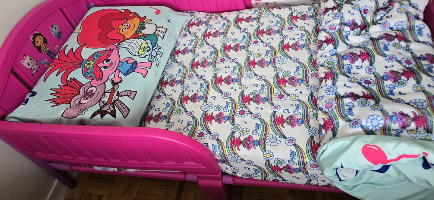 Trolls Poppy Toddler Bedding Set - photo 2