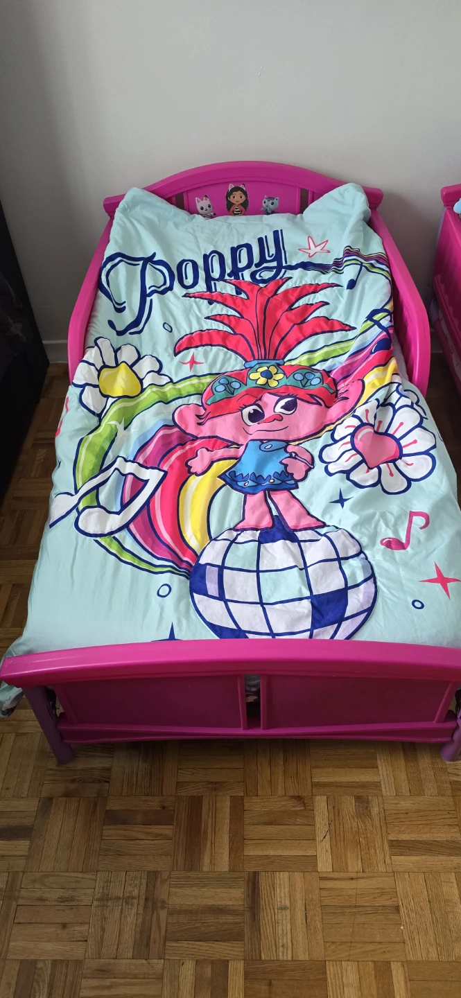 Trolls Poppy Toddler Bedding Set - photo 3