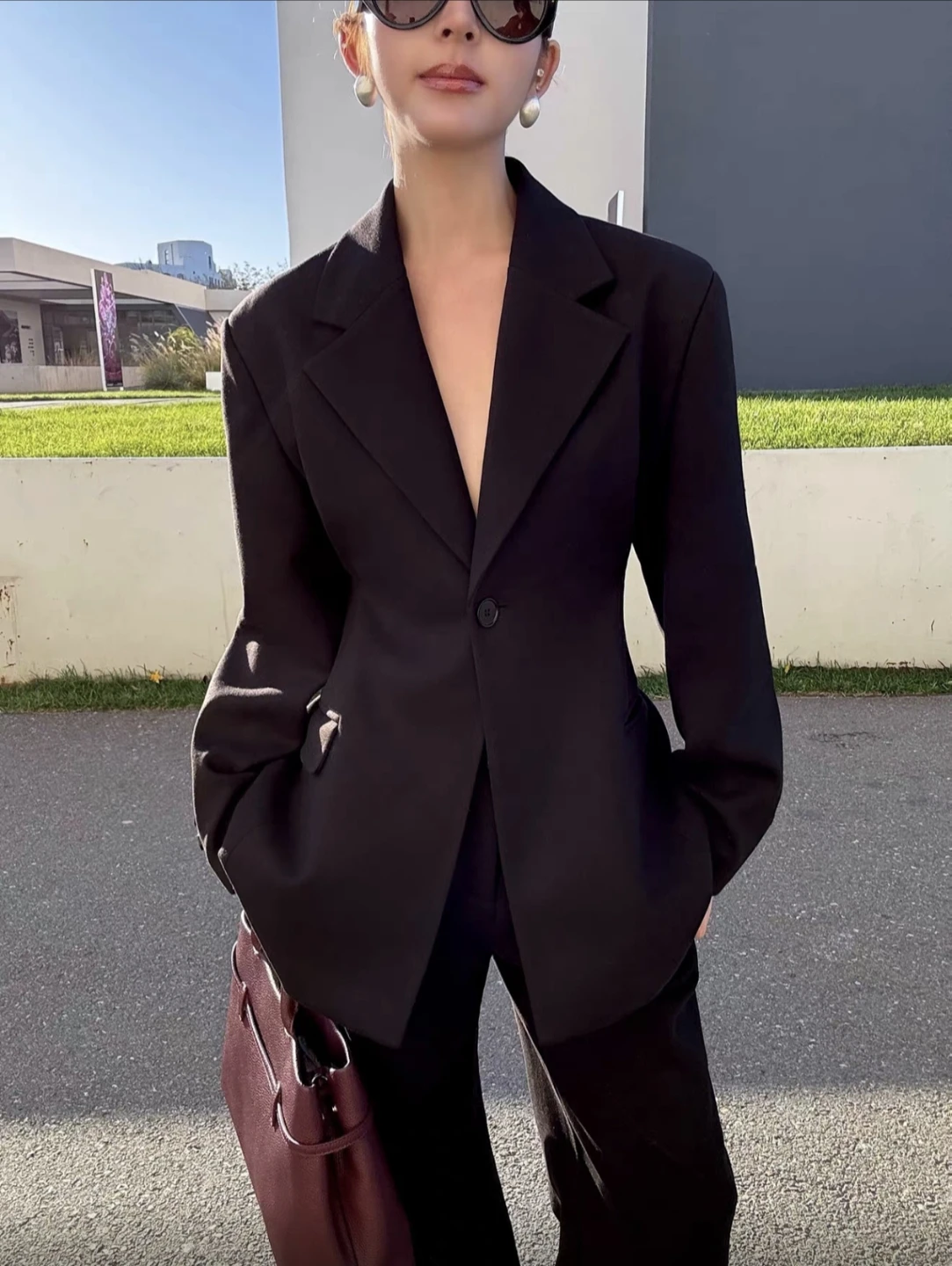 Black Suit Jacket - photo 3