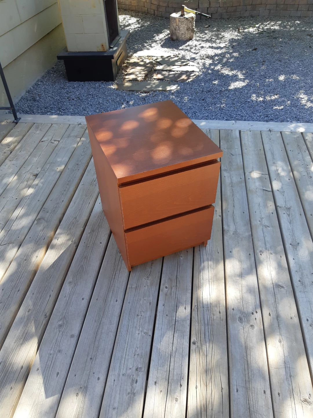 Side table with 2 drawers - photo 5