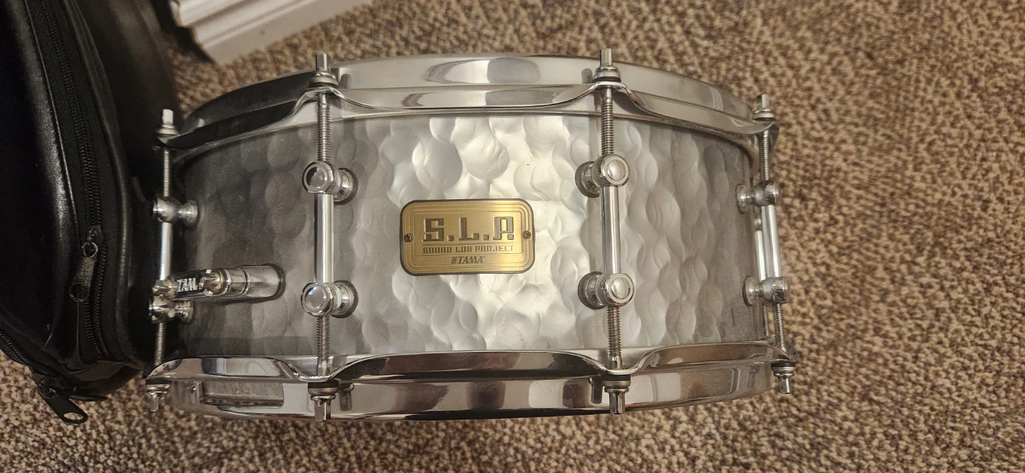 14" Tama SLP "Snare Drum" hammered steel