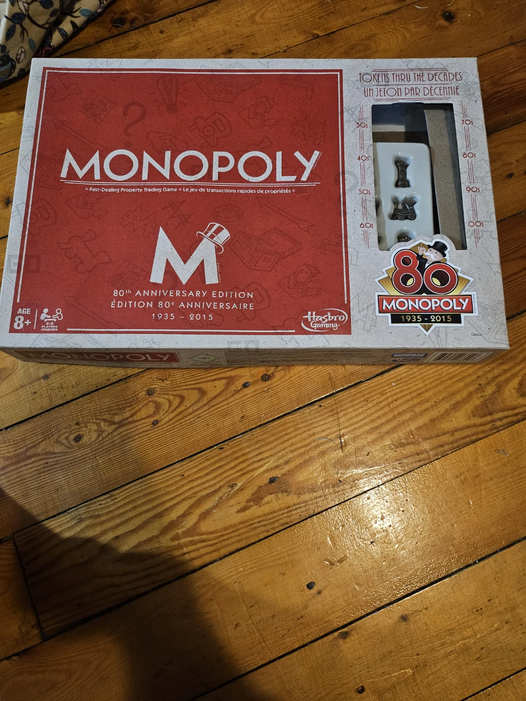 Monopoly 80th Anniversary Edition Board Game 1935-2015