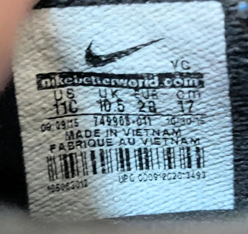 11C Kids Nike Soccer Cleats - photo 5