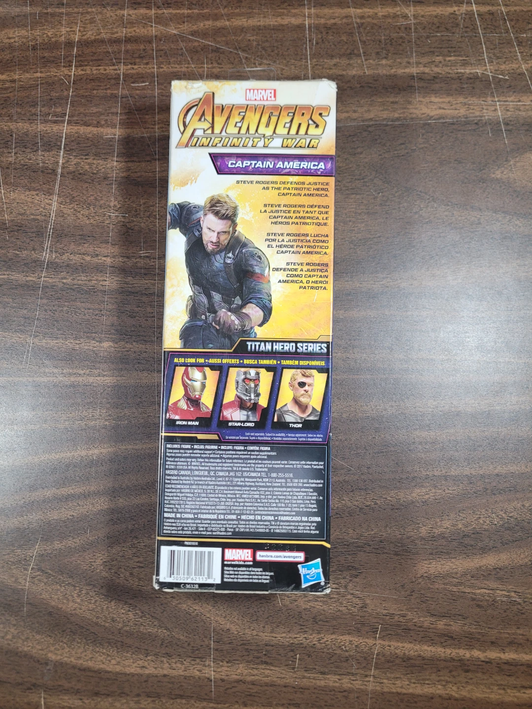 Marvel Avengers Infinity War Captain America Titan Action Figure - photo 2