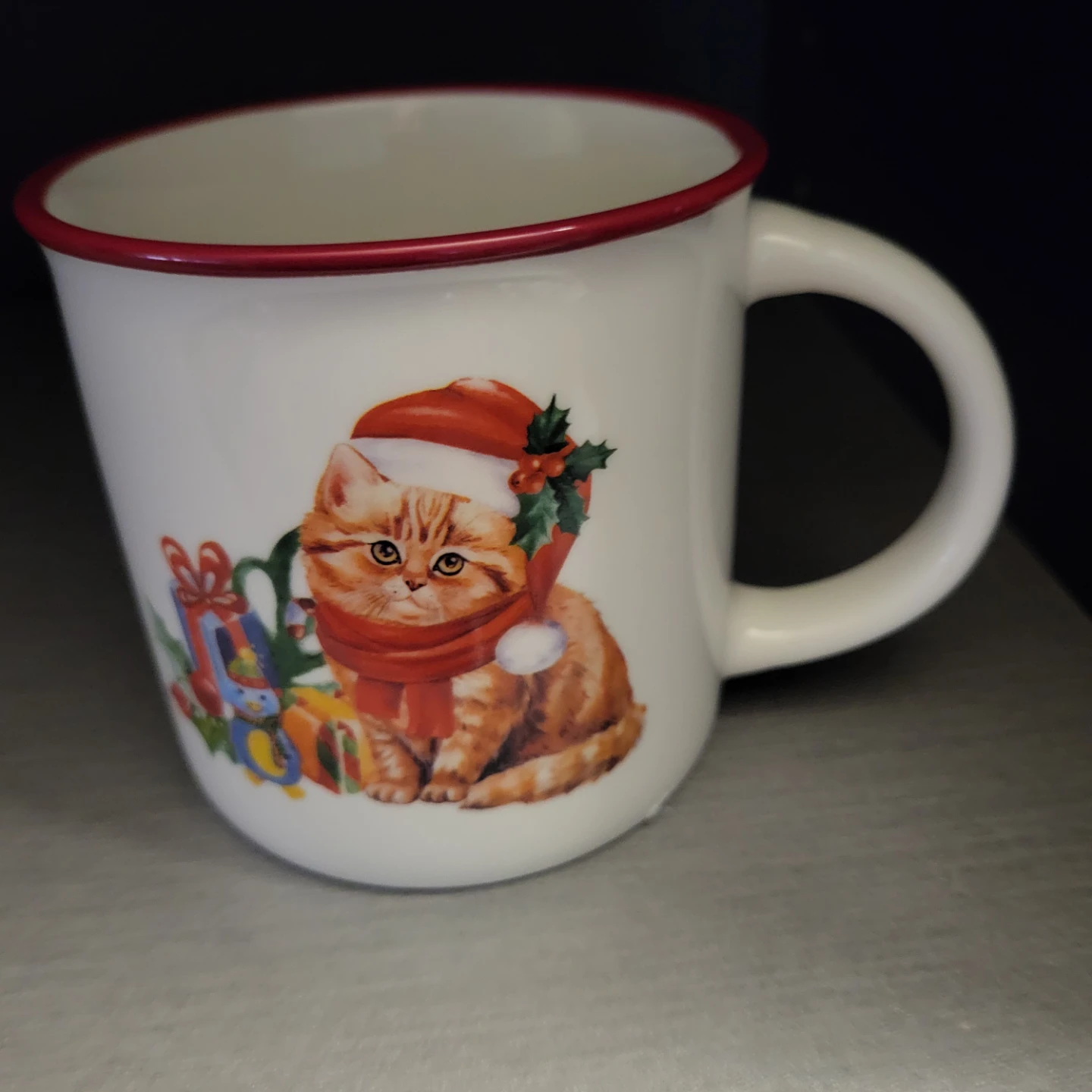 Christmas Kitten Mug 14 fl. oz.