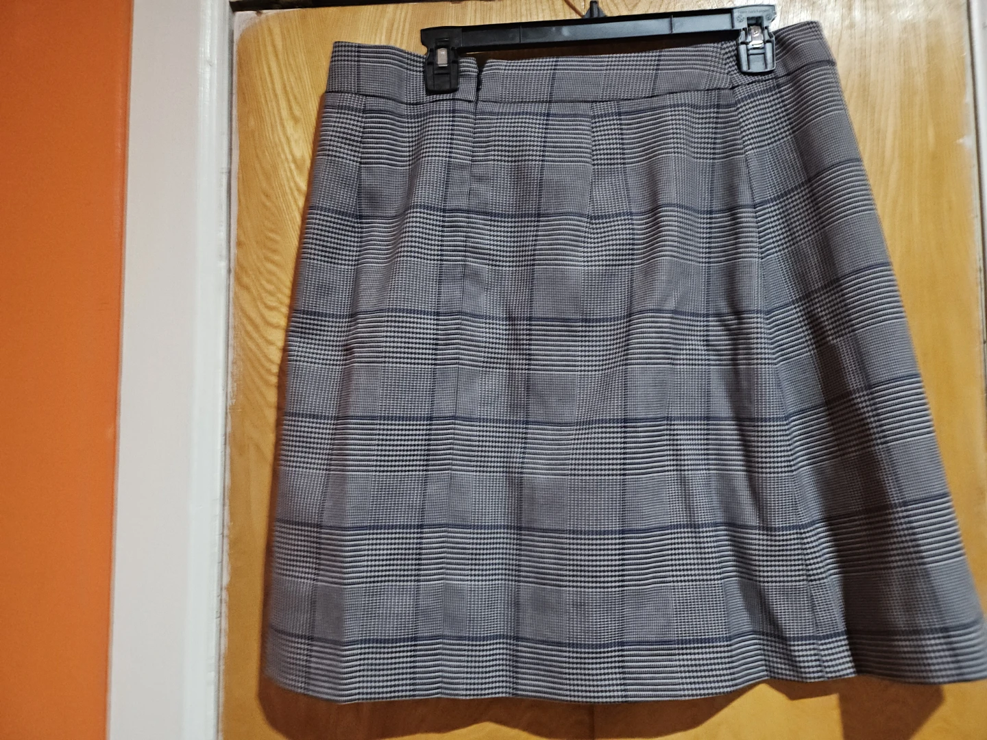 Plaid Skirt with Belt Buckle - photo 4