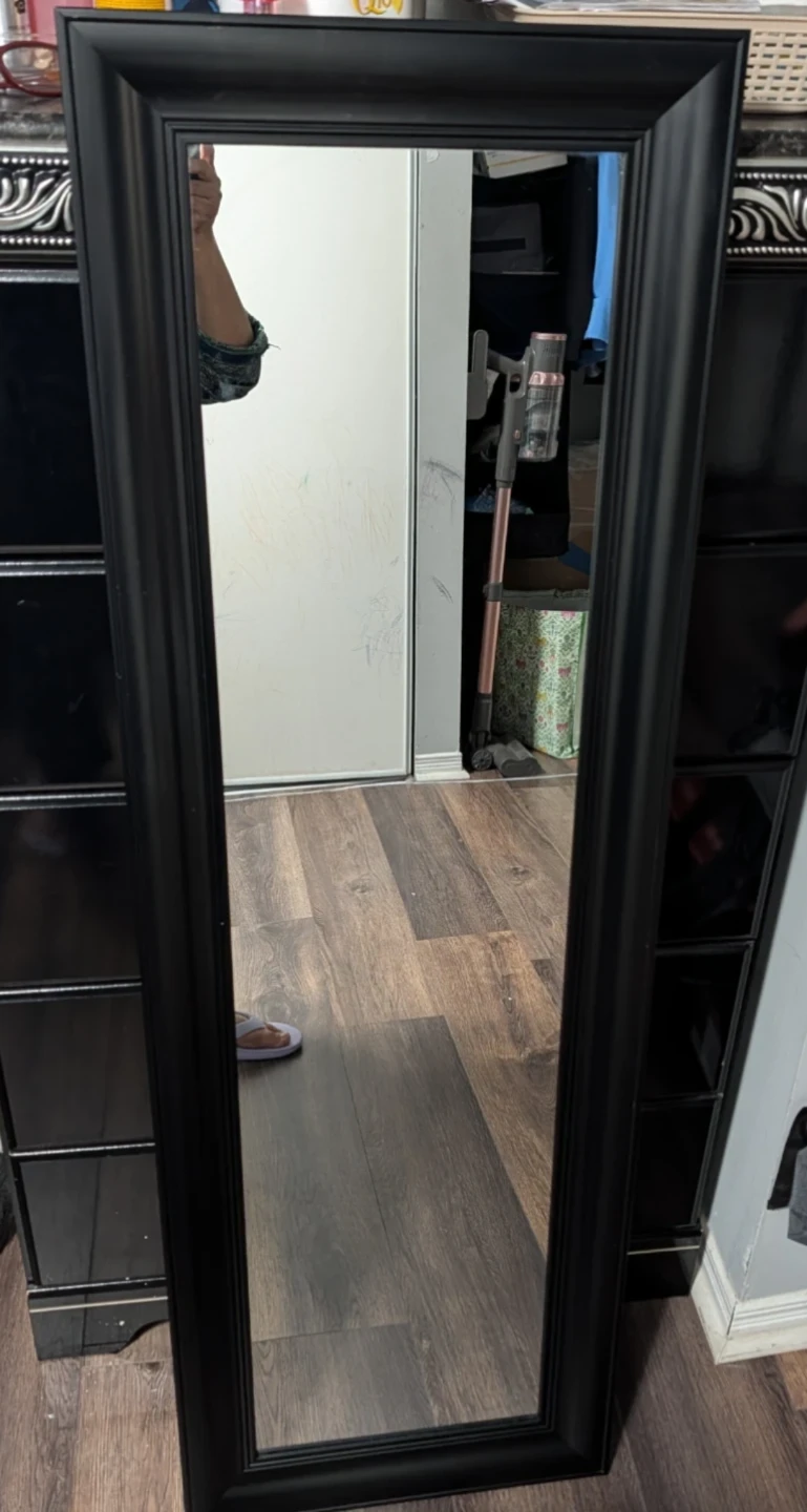 Black Full Length Mirror - photo 2