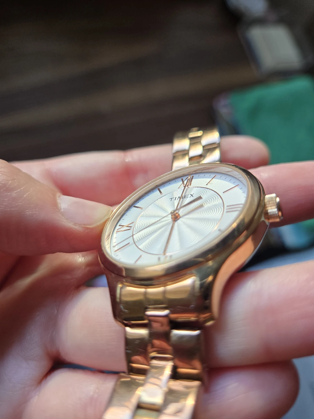 Timex Rose Gold Tone Watch - photo 3