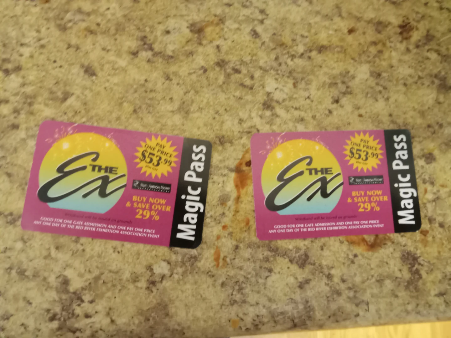 The Ex Magic Pass Admission Ticket