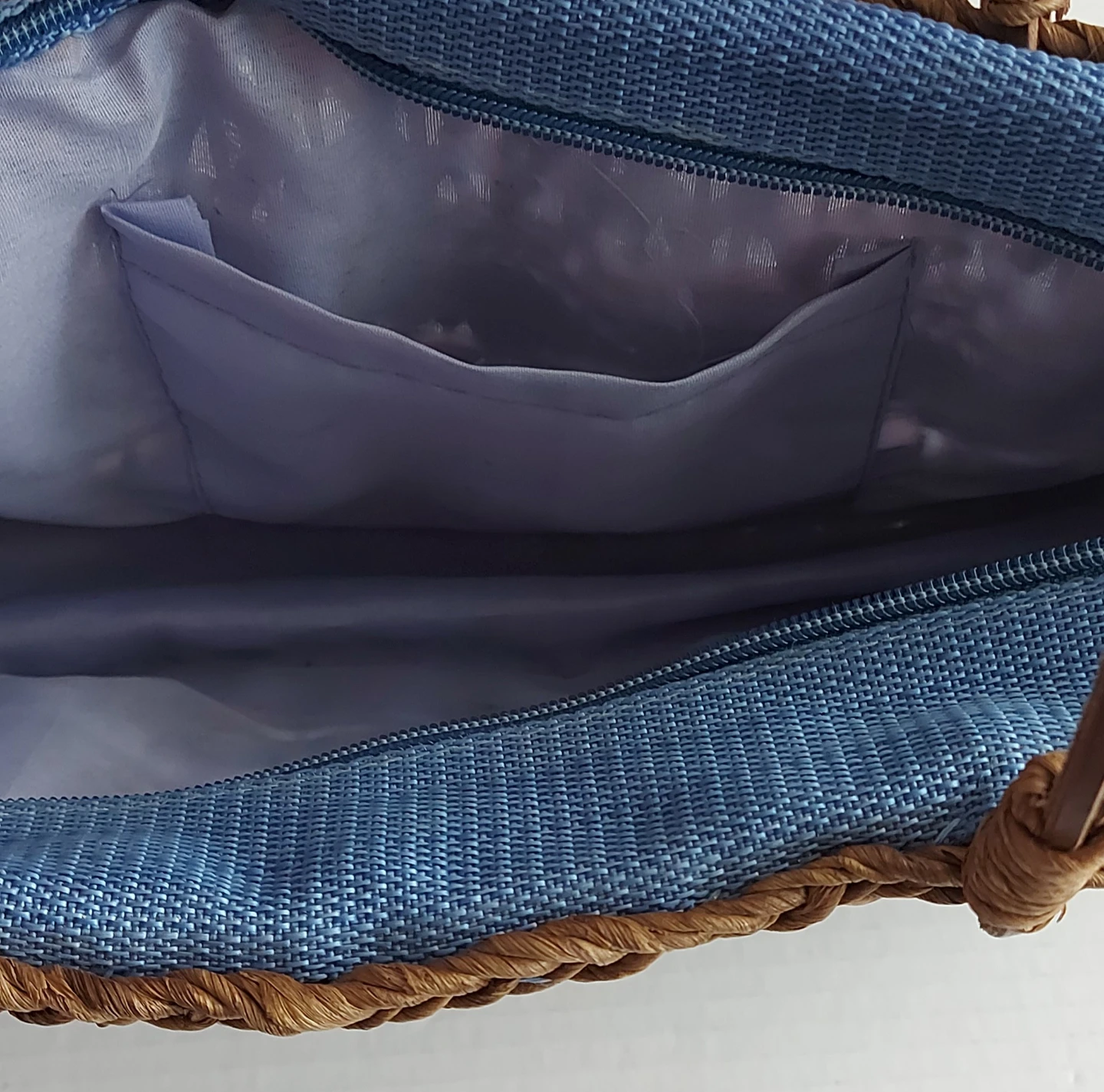 Woven Straw Tote Bag - photo 4