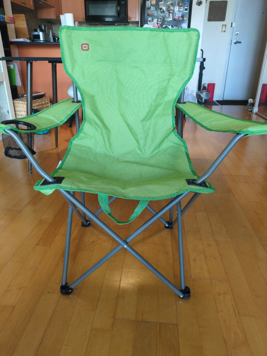 Outbound Folding Camping Chair - Green - photo 2