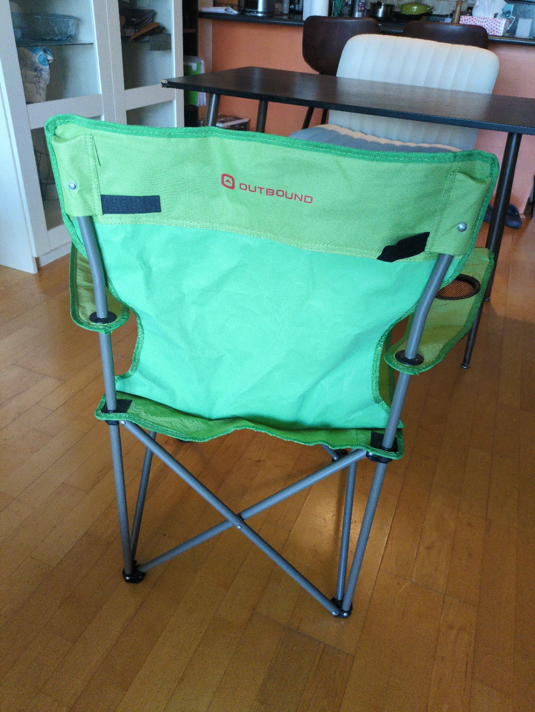 Outbound Folding Camping Chair - Green - photo 3