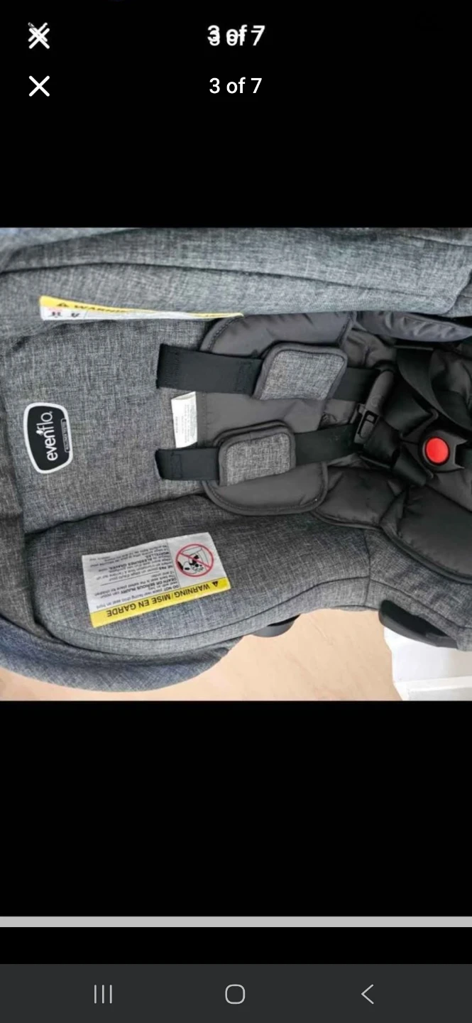 Evenflo LiteMax Sport car seat and stroller travel system - photo 3
