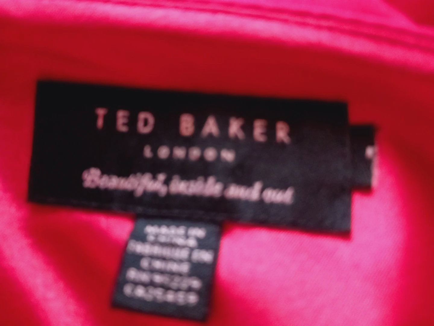 TED BAKER LONDON Red Cap Sleeve Fit & Flare Dress.10 - photo 4