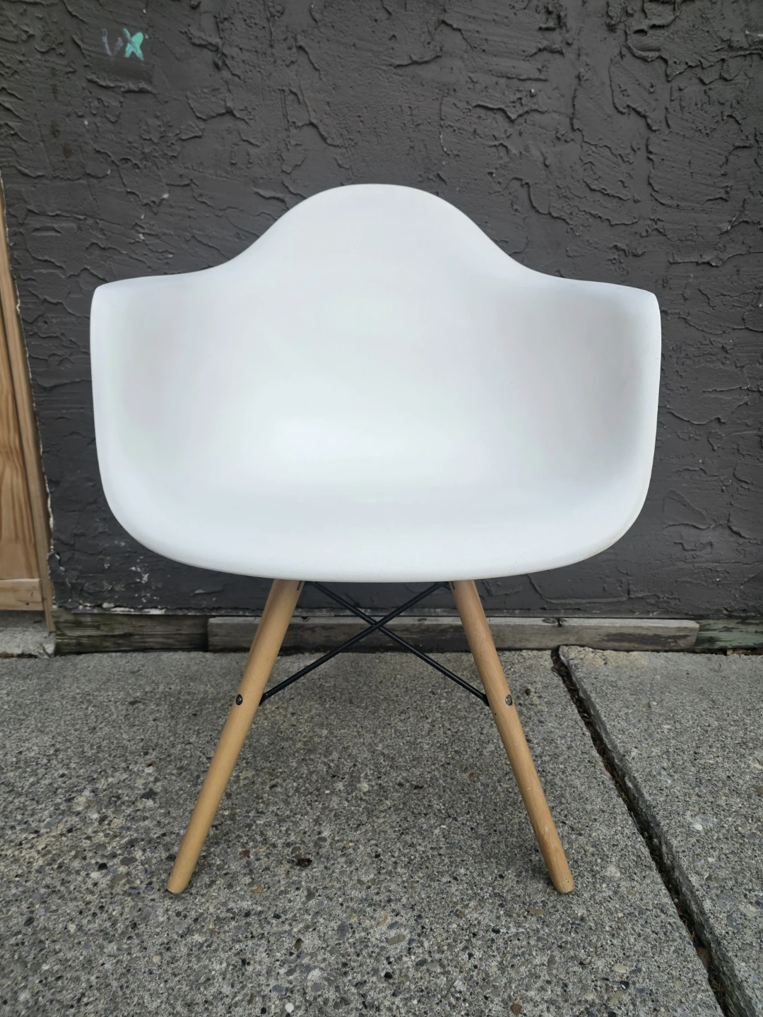 White side chair