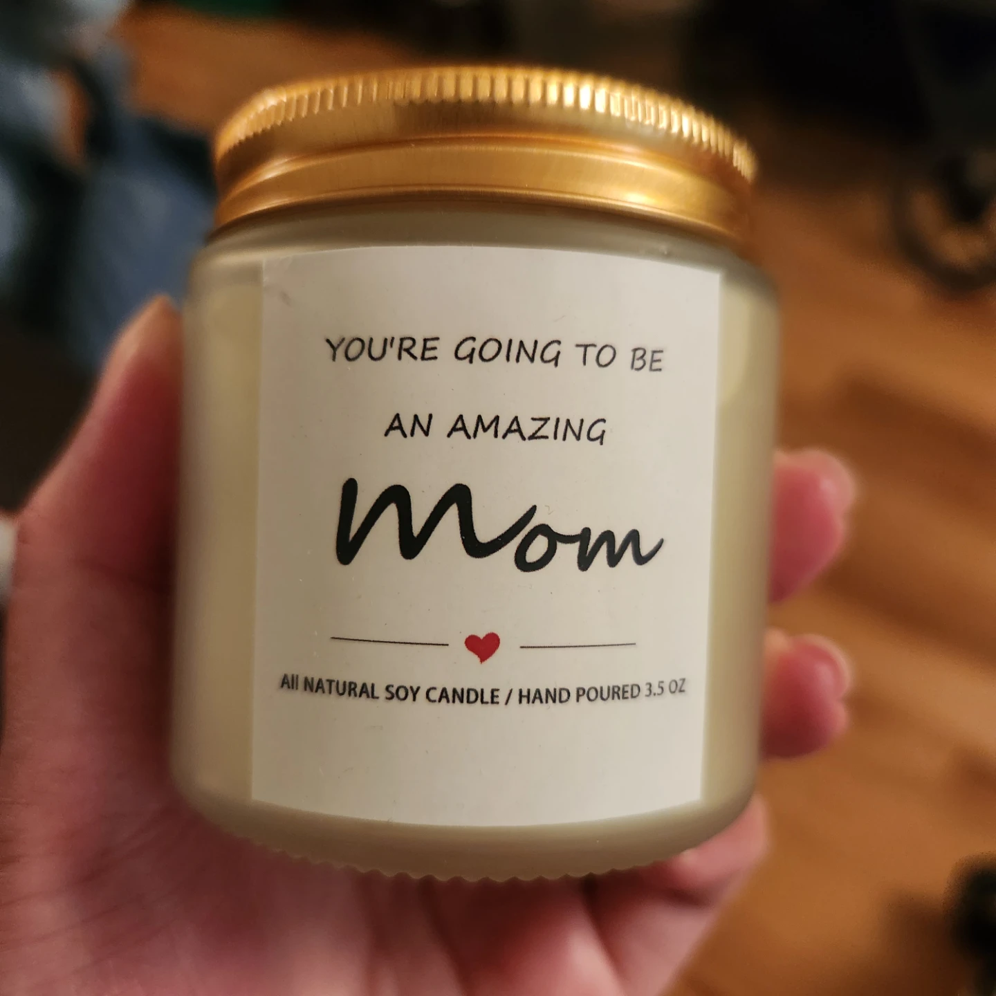Brand New Mom Scented Candle - Soy Wax⚽ - photo 2
