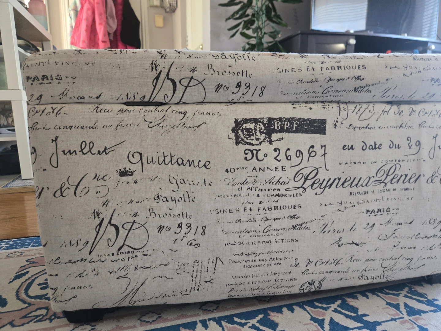 Storage Ottoman Bench
