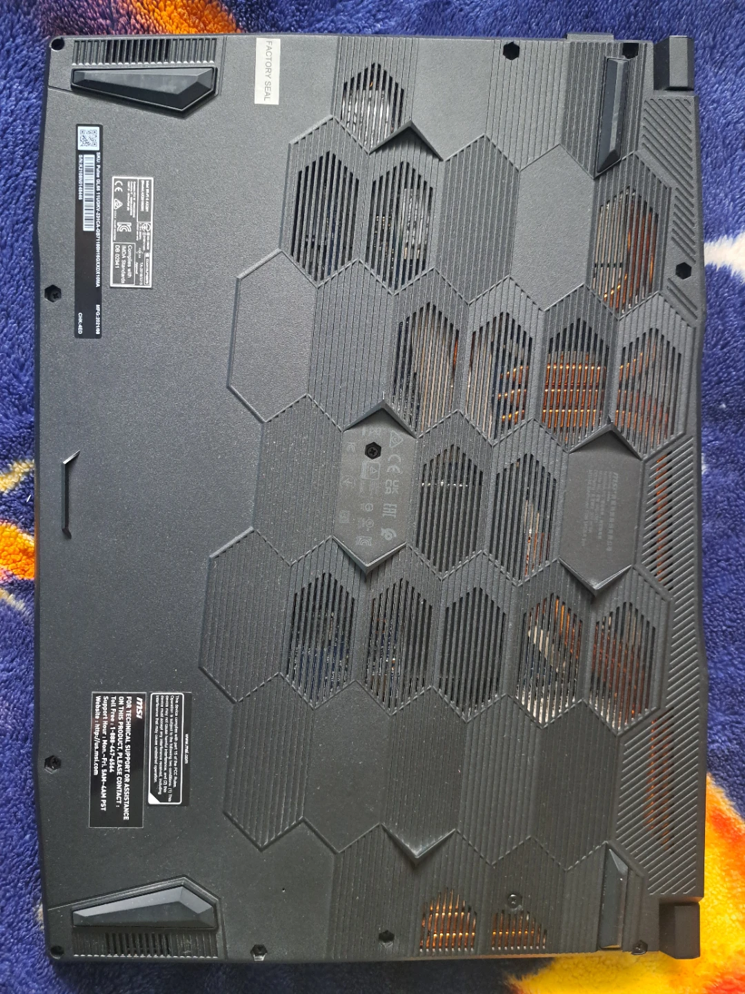 RTX 3070 Gaming Laptop MSI Pulse GL66 i7 - photo 2