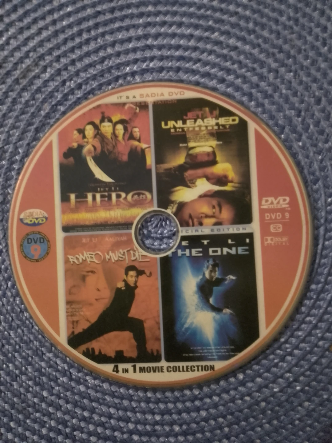Sadia DVD 4-in-1 Movie Collection ⚽