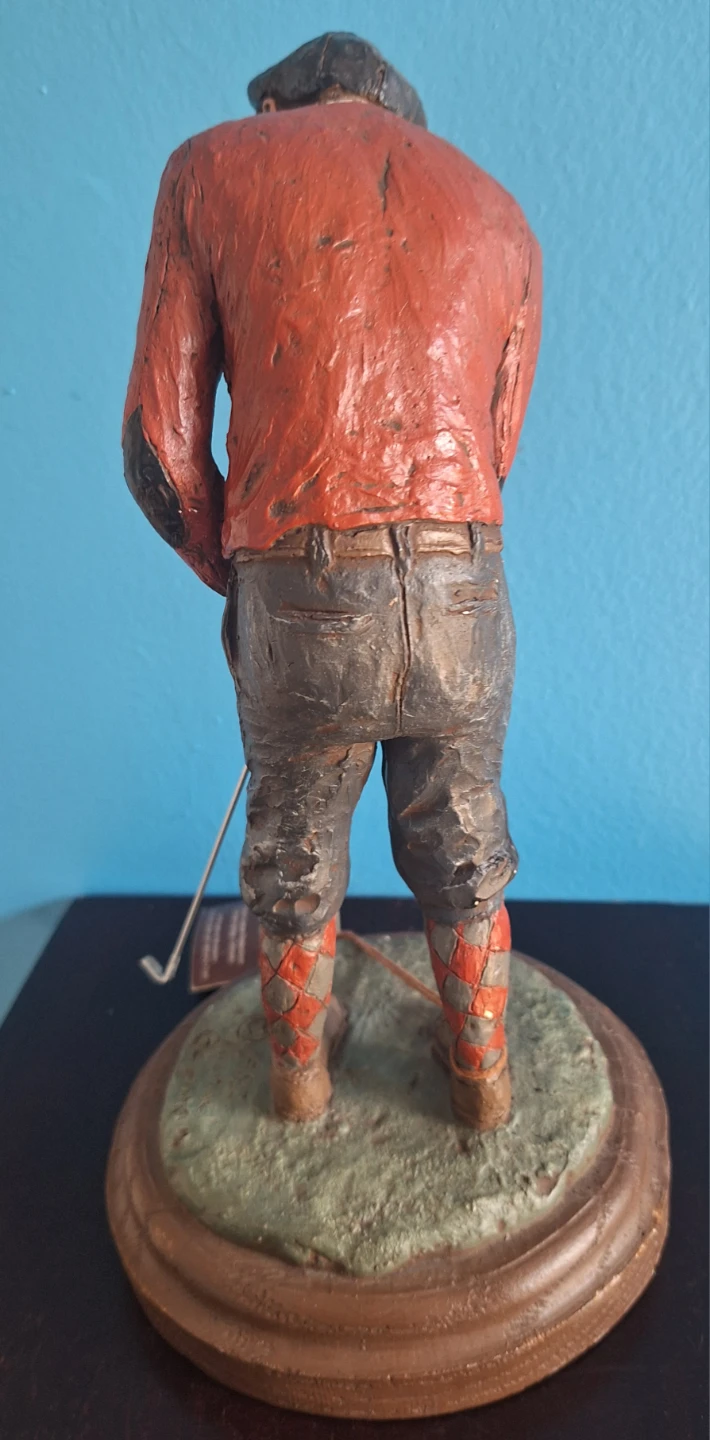 "Knickers"  Golfer Sculpture by Michael Garman - photo 4