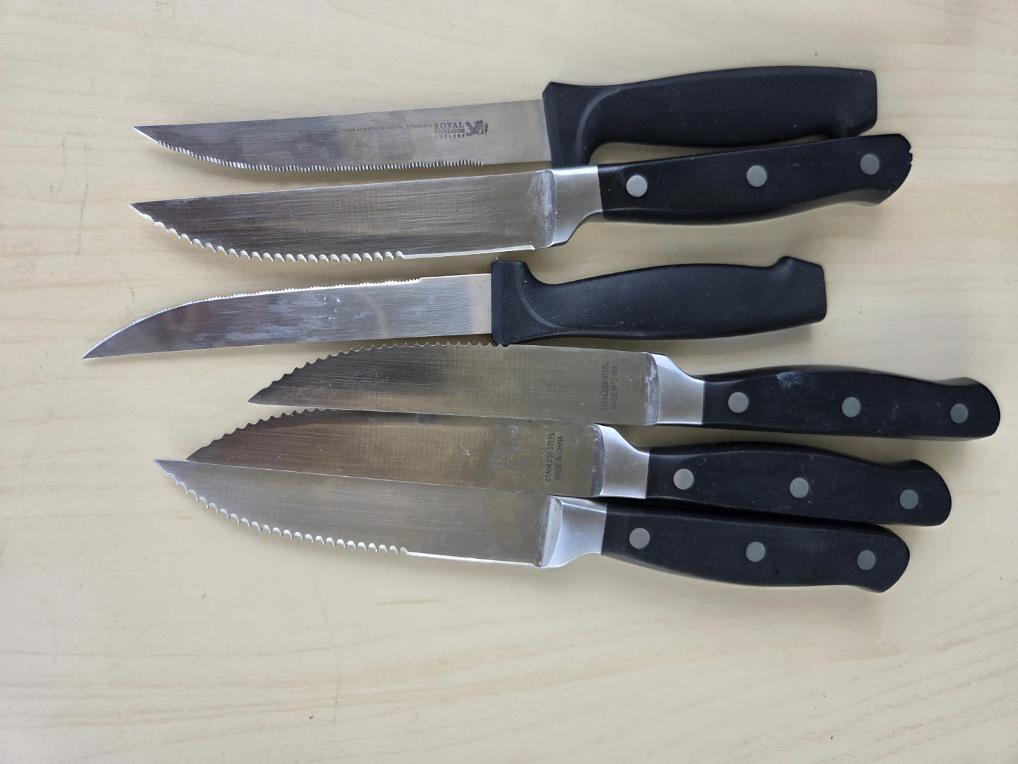 Royal Cutlery Steak Knives Set (6-Piece) - photo 3