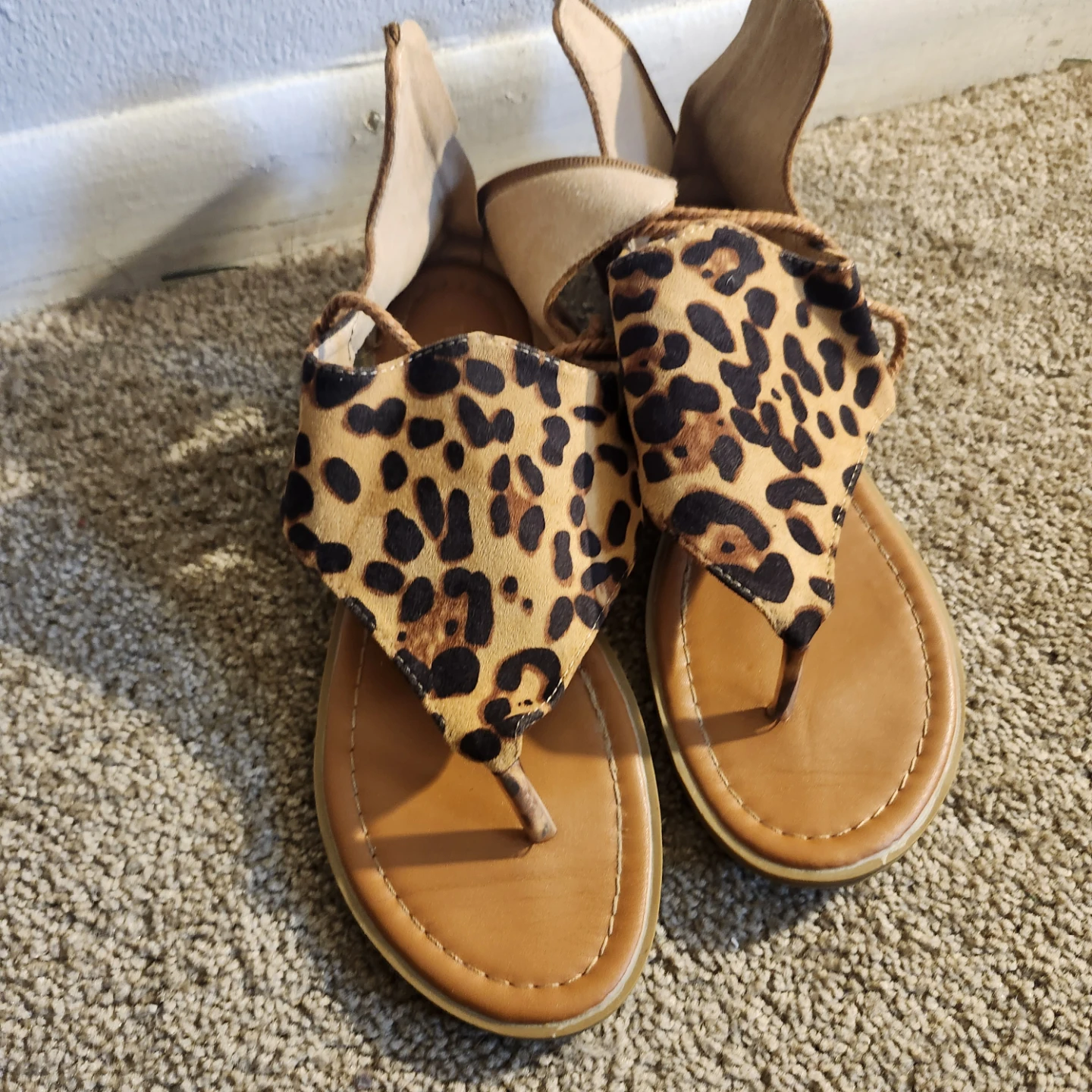 Women's Leopard Sandals