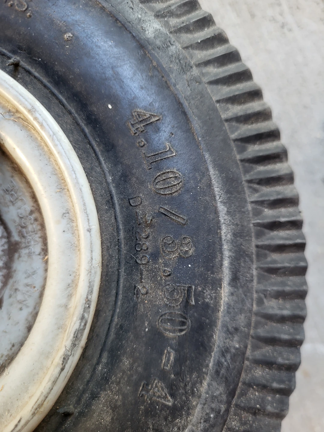 Tire and Rim Assembly for Two Wheel Dolly - photo 2