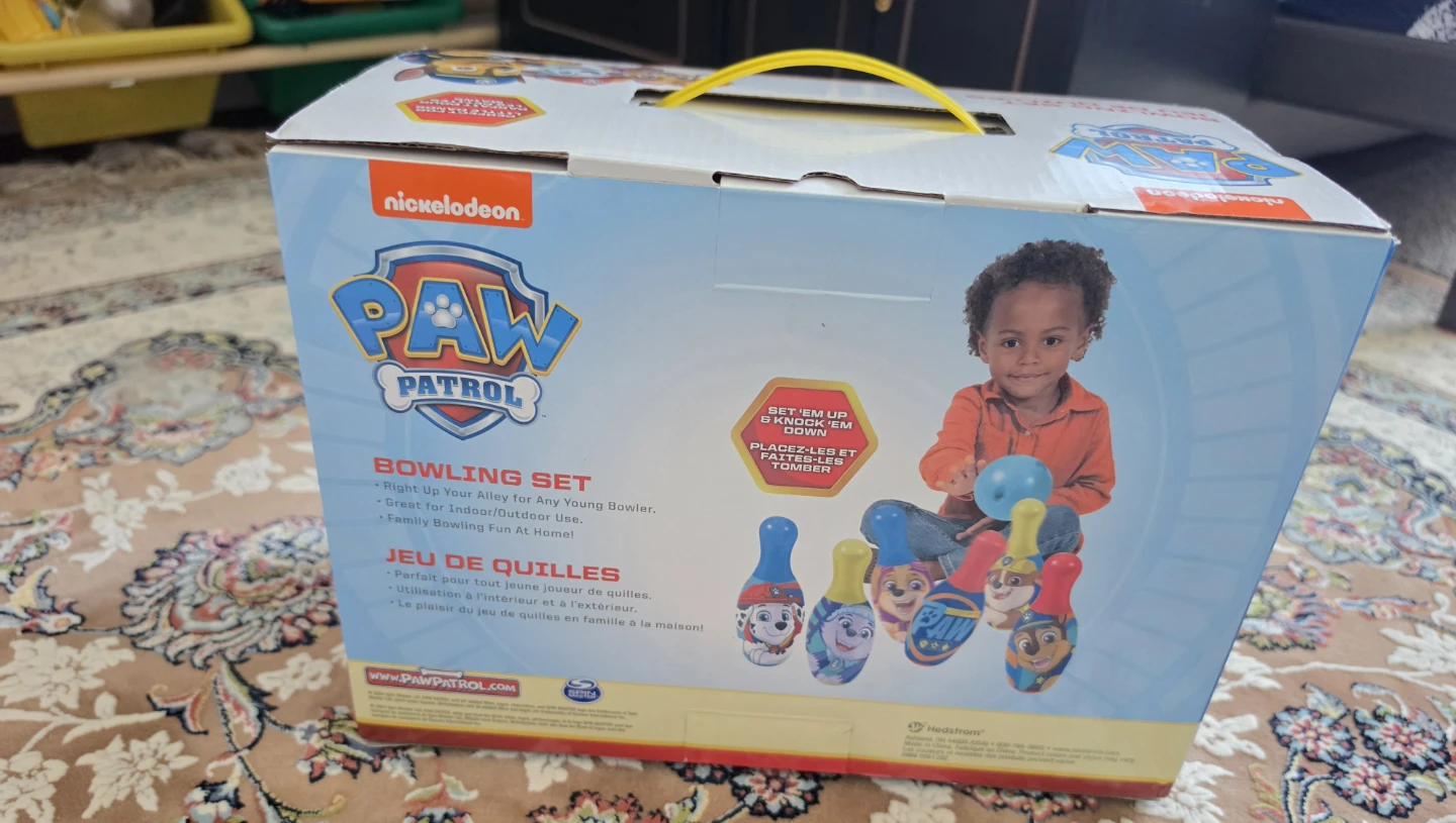 Nickelodeon Paw Patrol Bowling Set - photo 2