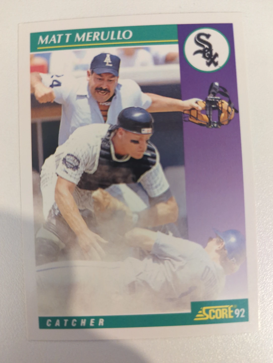 Matt Merullo 1992 Score Baseball Card ⚽