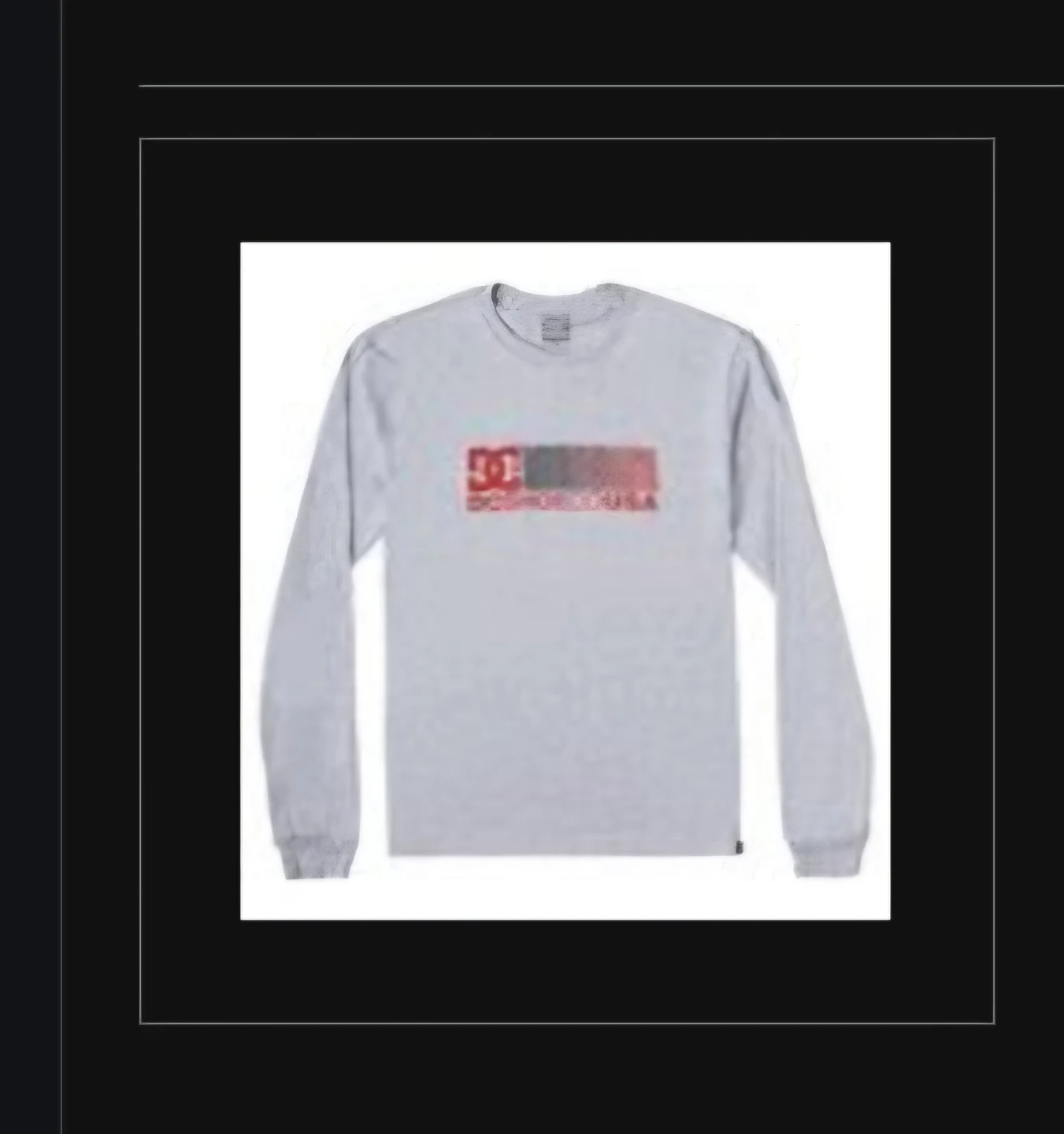DC Shoes Break Bounce LS T-Shirt - Grey - Medium