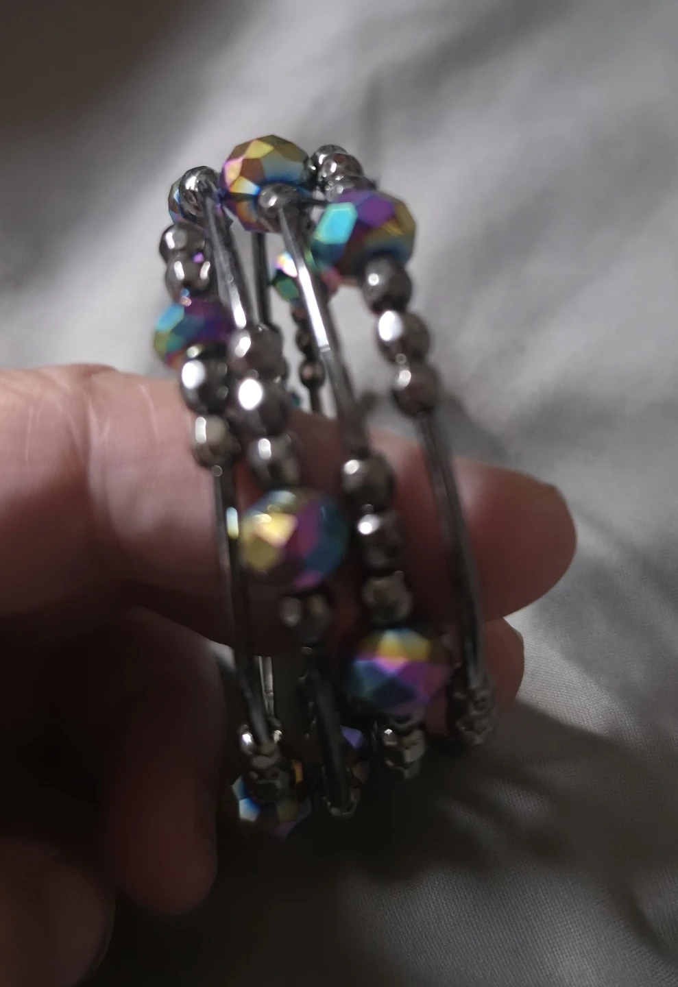 Coiled Beaded Bracelet