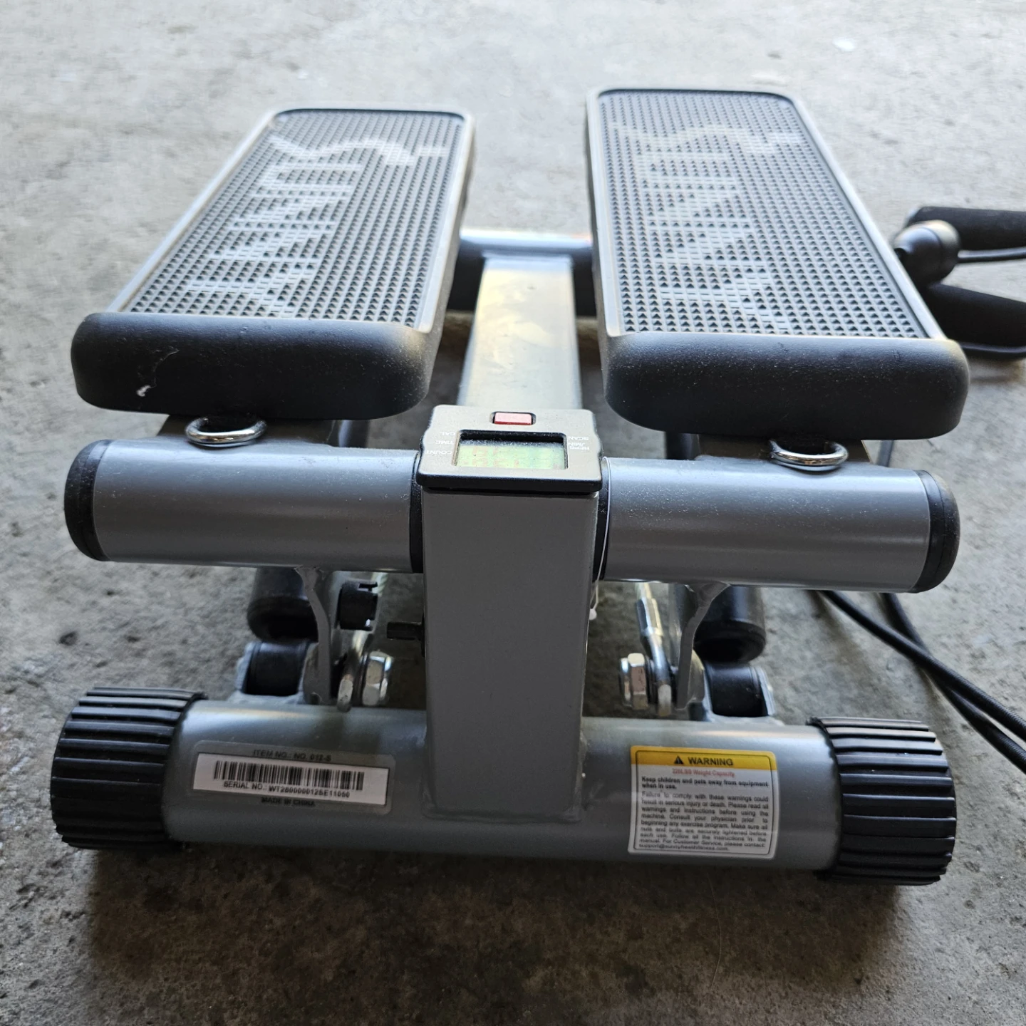Sunny Health & Fitness Stepper with Resistance Bands - photo 4