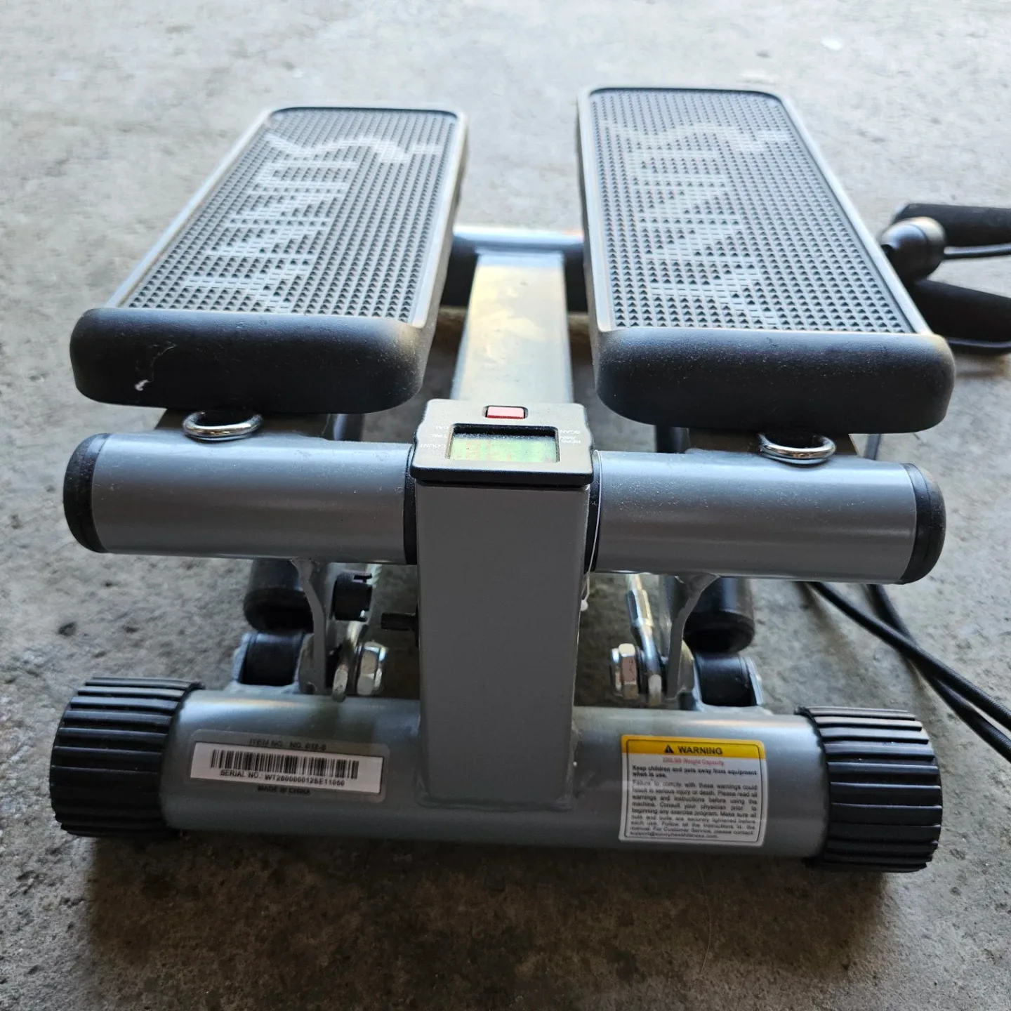 Sunny Health & Fitness Stepper with Resistance Bands - photo 4