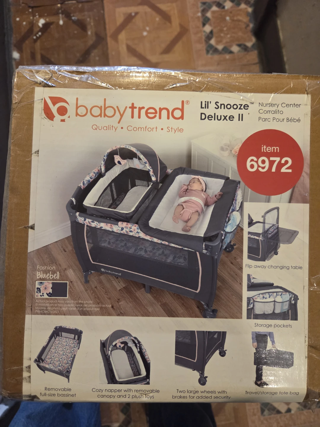 NEW Baby Trend Lil' Snooze Deluxe II Nursery Center