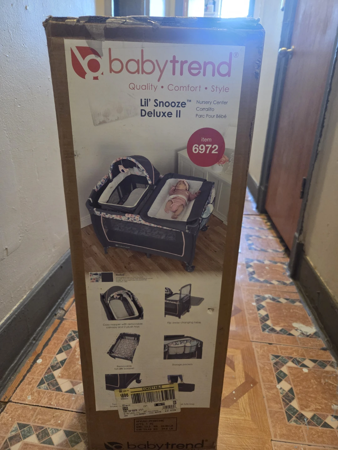 NEW Baby Trend Lil' Snooze Deluxe II Nursery Center - photo 2