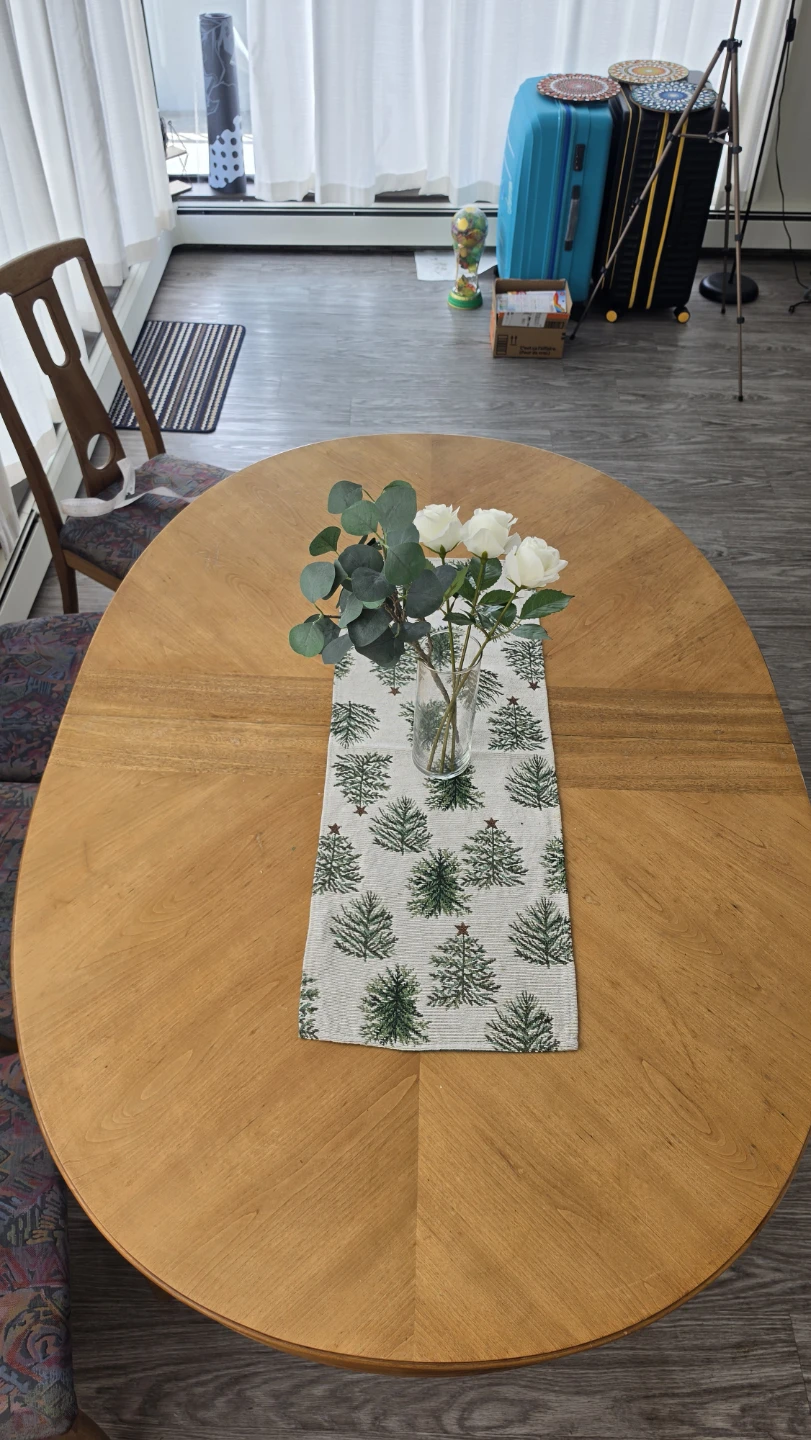 Wooden Dining Table and Chairs Set - photo 4
