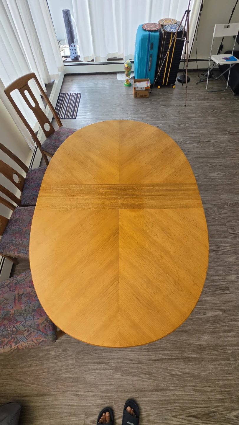 Wooden Dining Table and Chairs Set - photo 5
