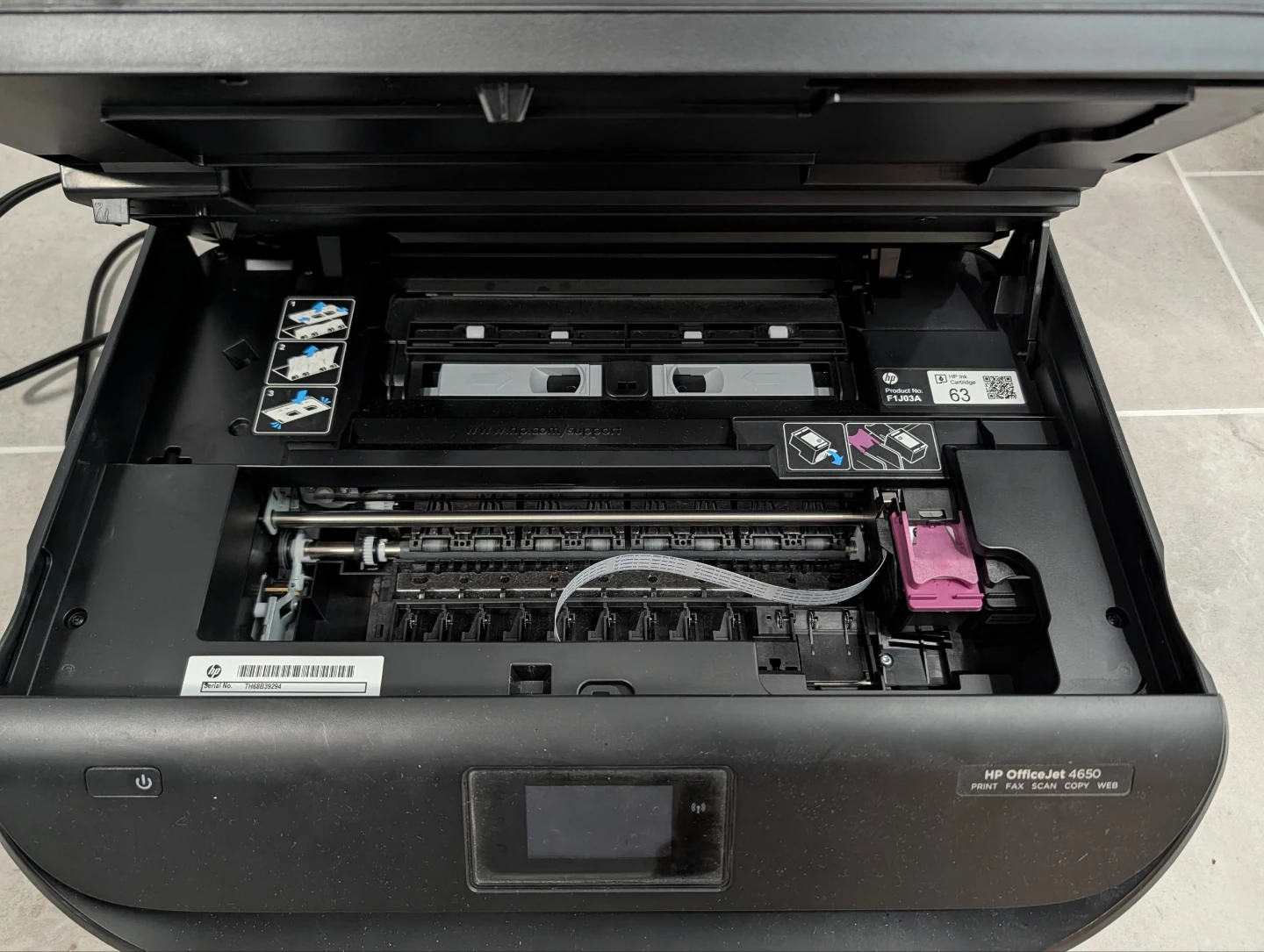 HP OfficeJet 4650 All-in-One Printer - photo 4