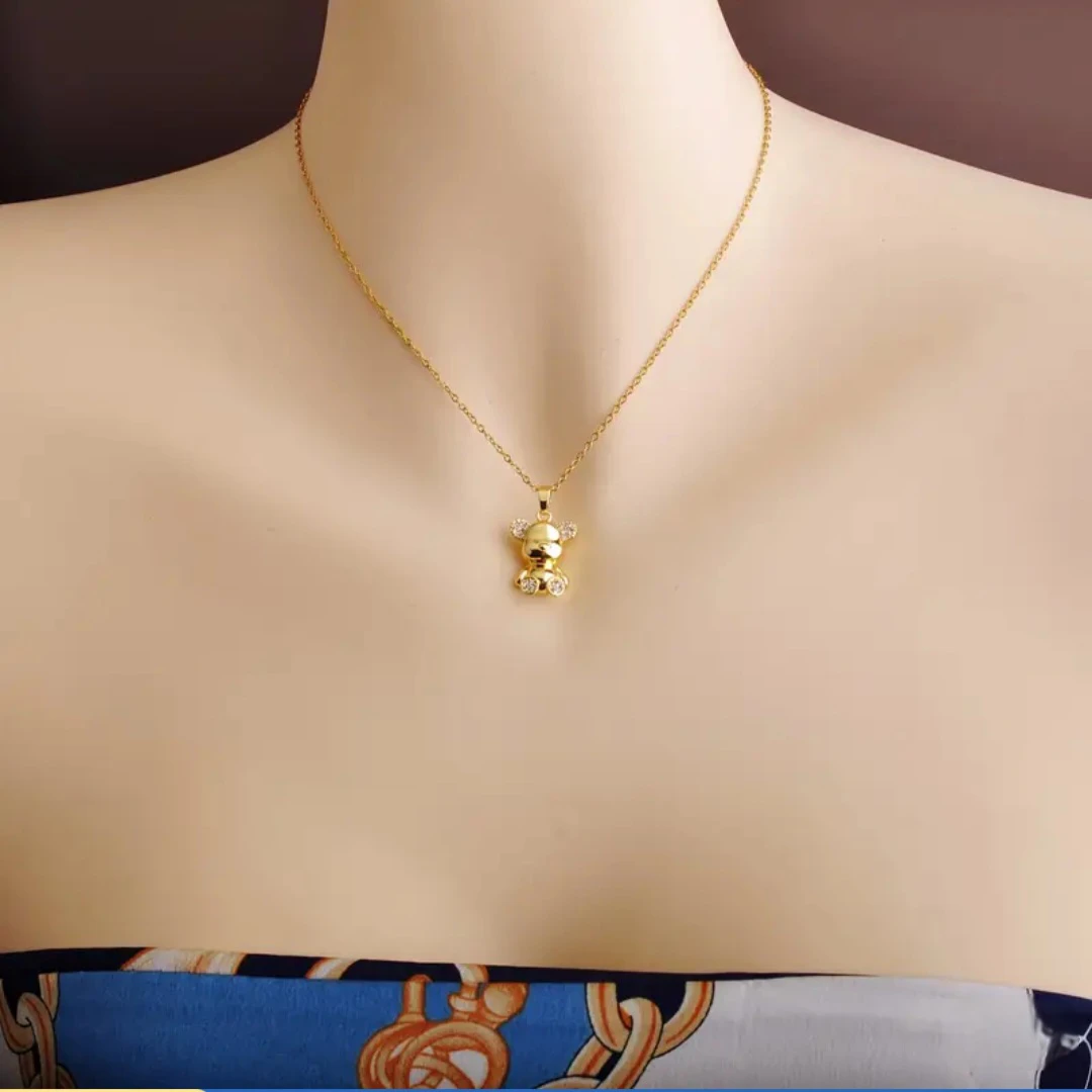 Golden Bear Necklace - photo 3