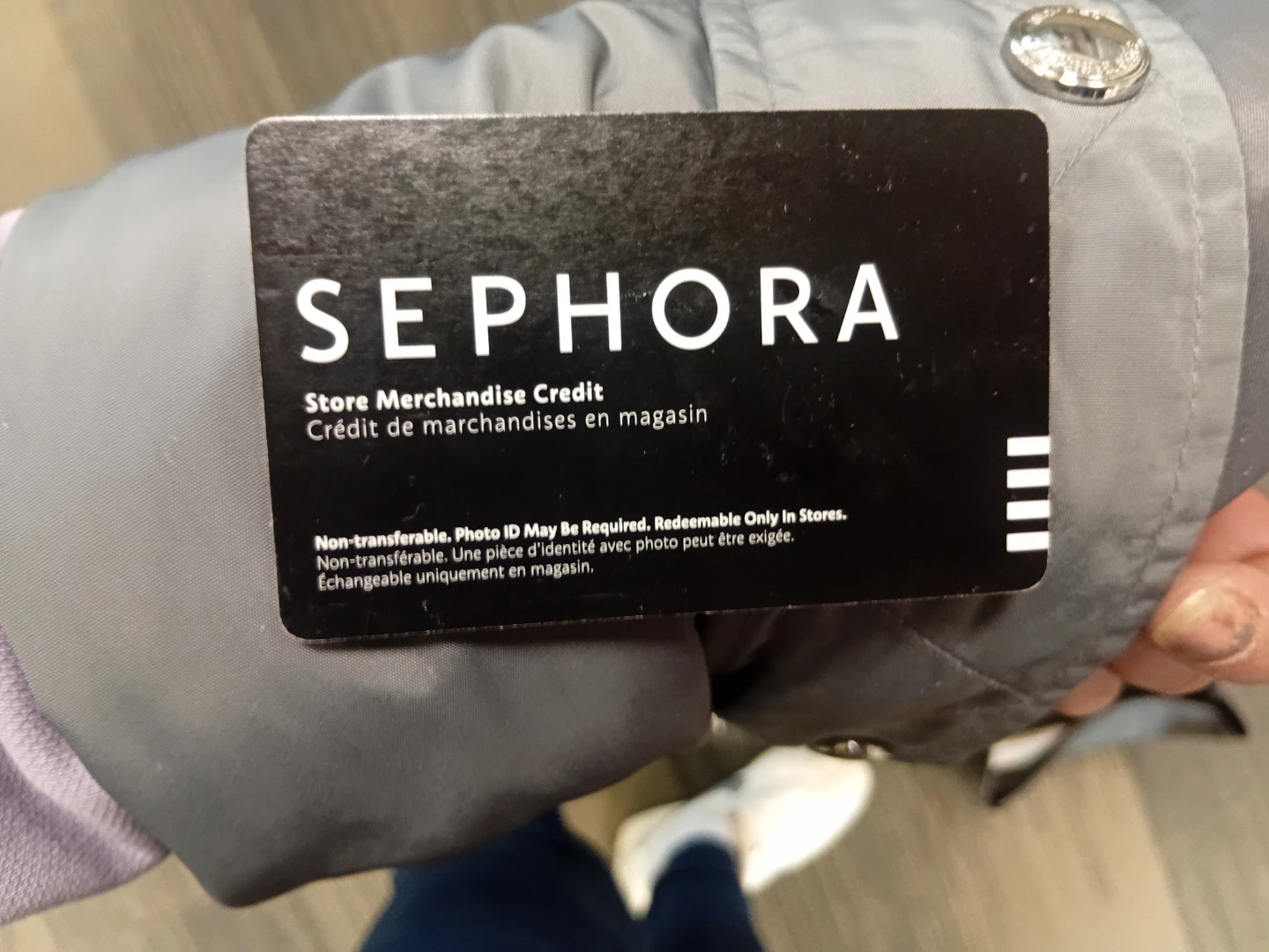 Sephora Store Merchandise Credit