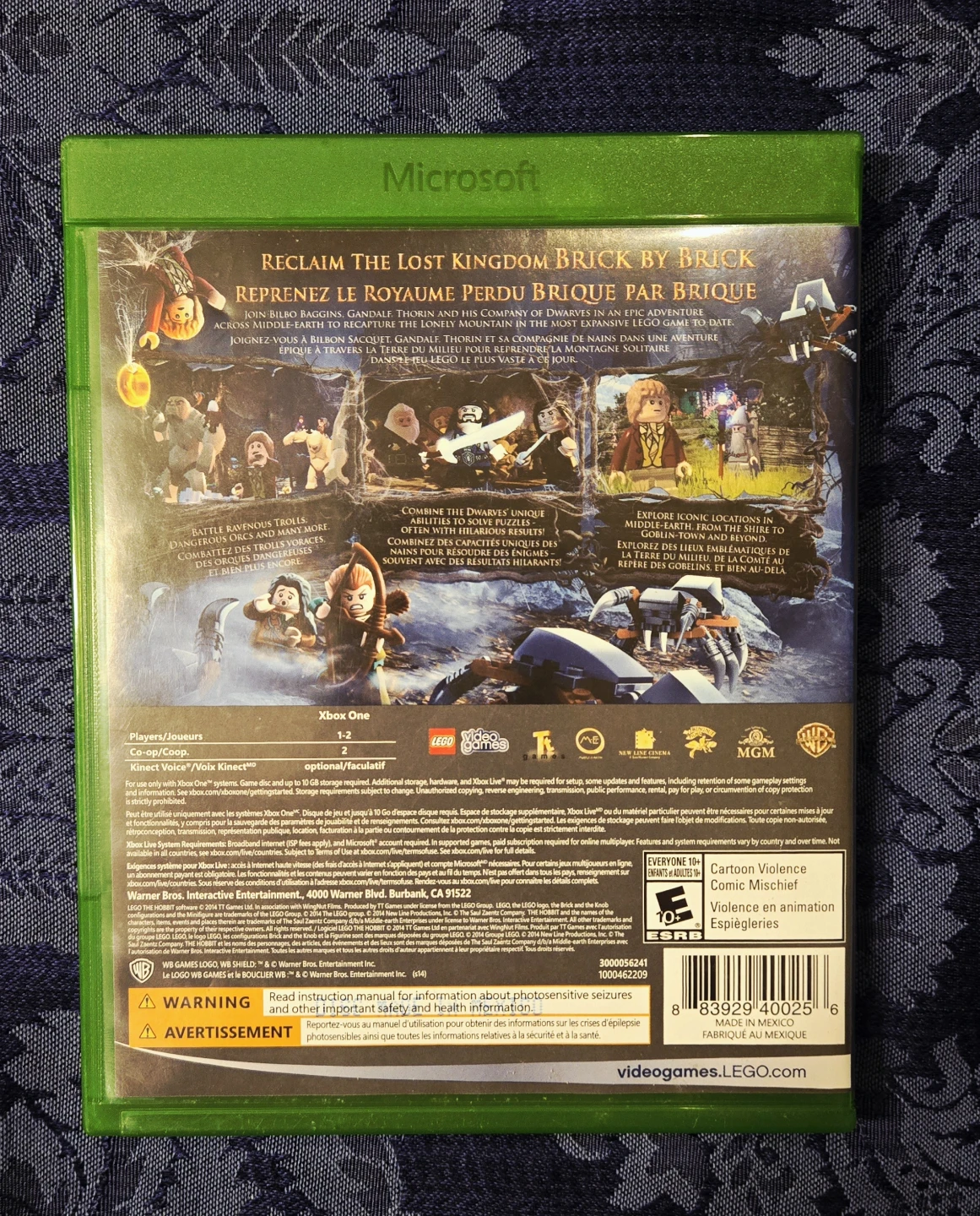 LEGO The Hobbit Xbox One Video Game - photo 2